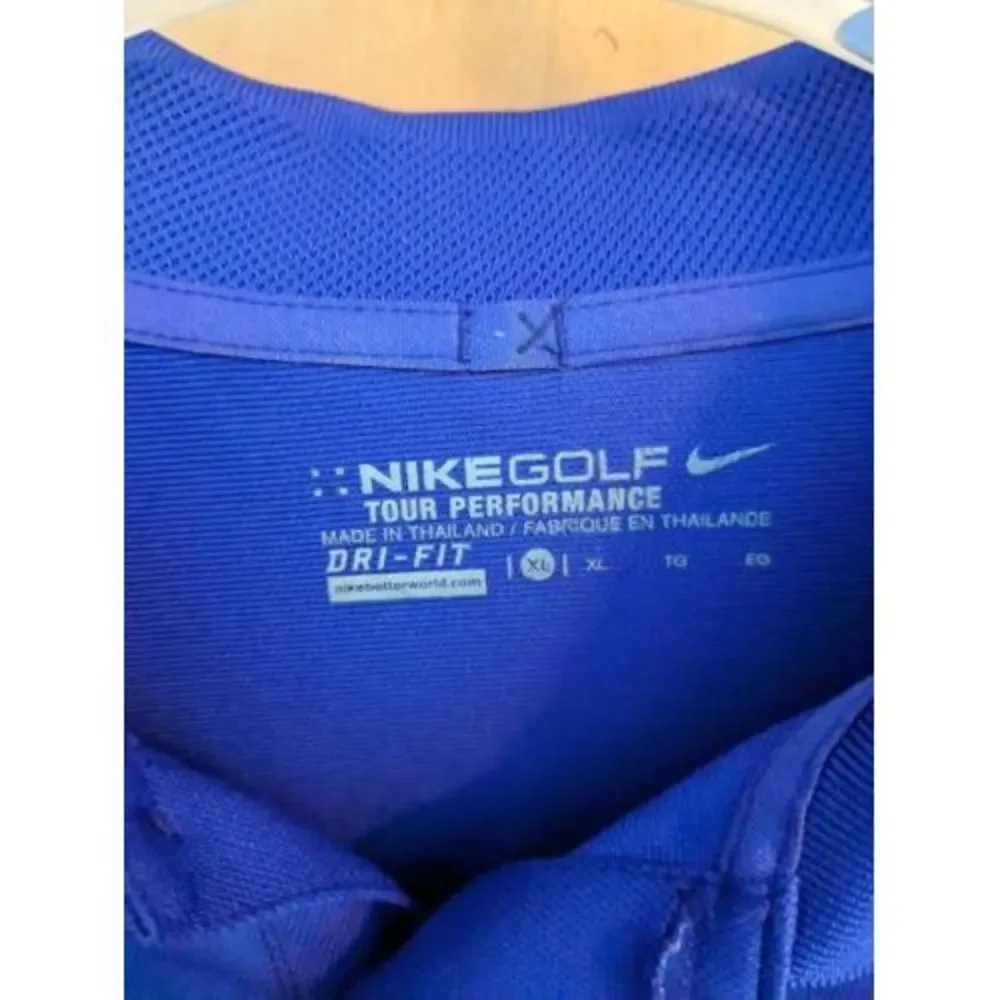 Nike Golf Tour‎ Performance Dri-Fit Men's XL Short Sleeve Polo Shirt PURPLE